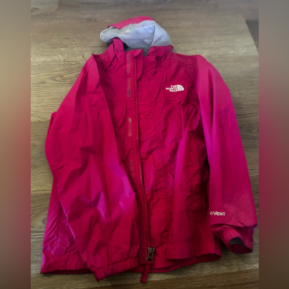 Girl’s pink North Face Size 7-8